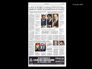 16 octubre 2009 