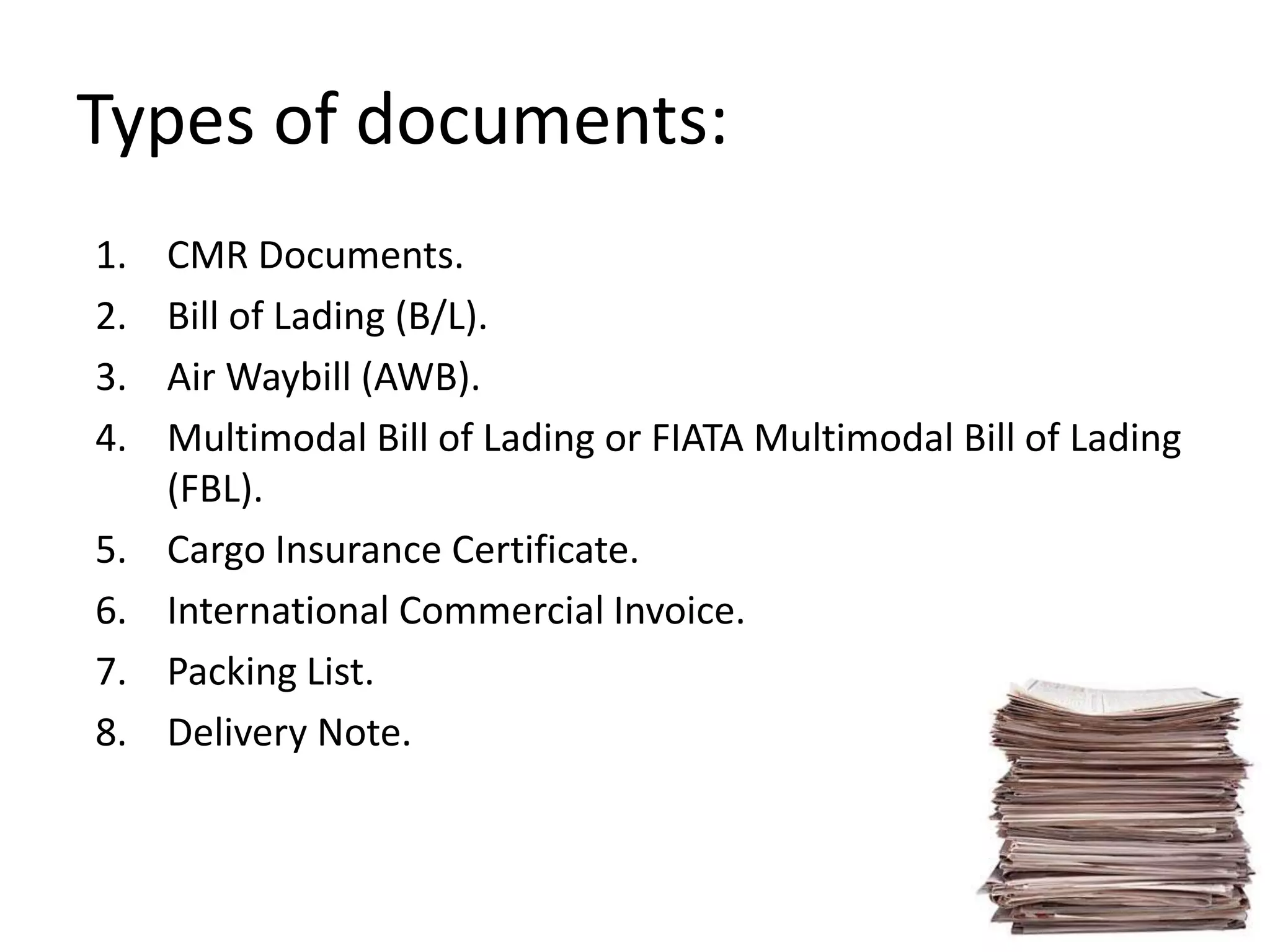 Multifreight Format Examples Pdf Freight | PPTX