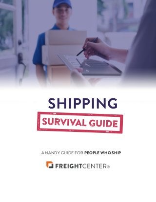 SHIPPING
A HANDY GUIDE FOR PEOPLE WHO SHIP
 