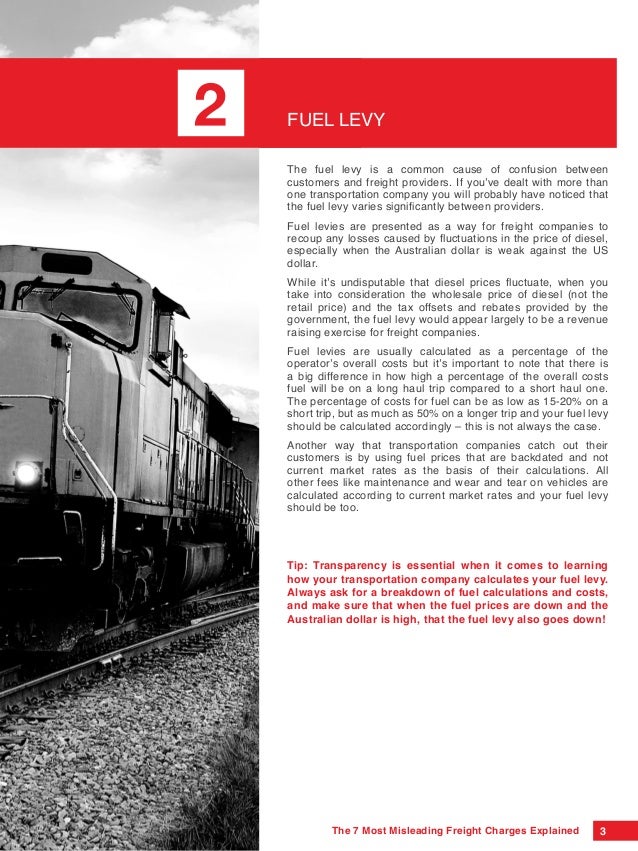 The 7 Most Misleading Freight Charges Explained