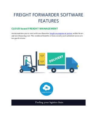 Freight Software For Forwarders, By Forwarders – ELTOE
