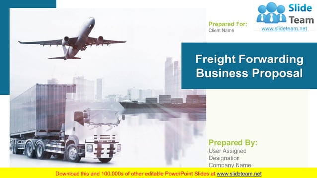 business plan for freight forwarding company ppt