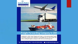 Freight Forwarding Company in UAE