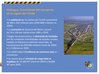 Resumen – ConclusiónLa visión —de un sistema de transporte de carga integrado e inteligente en América del Norte— es el requisito núm. 1.