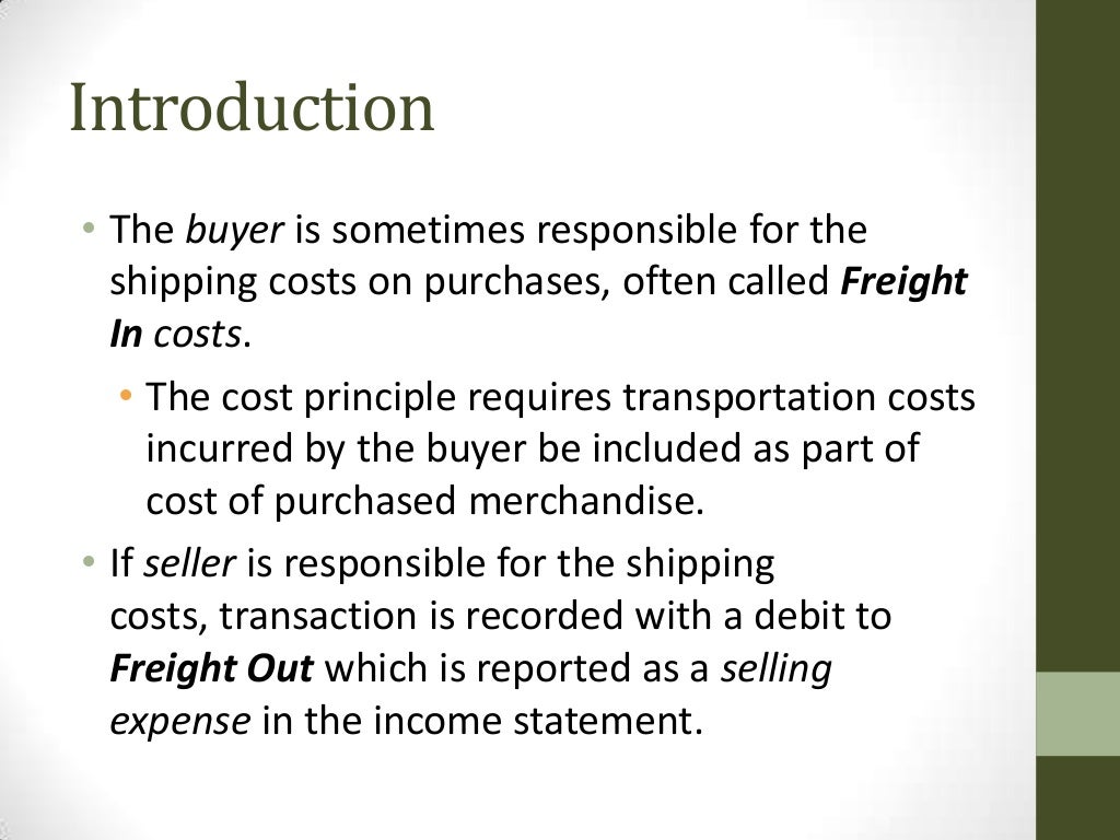 Freight terms 07292013