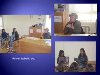 Painter Isabel Lhano 