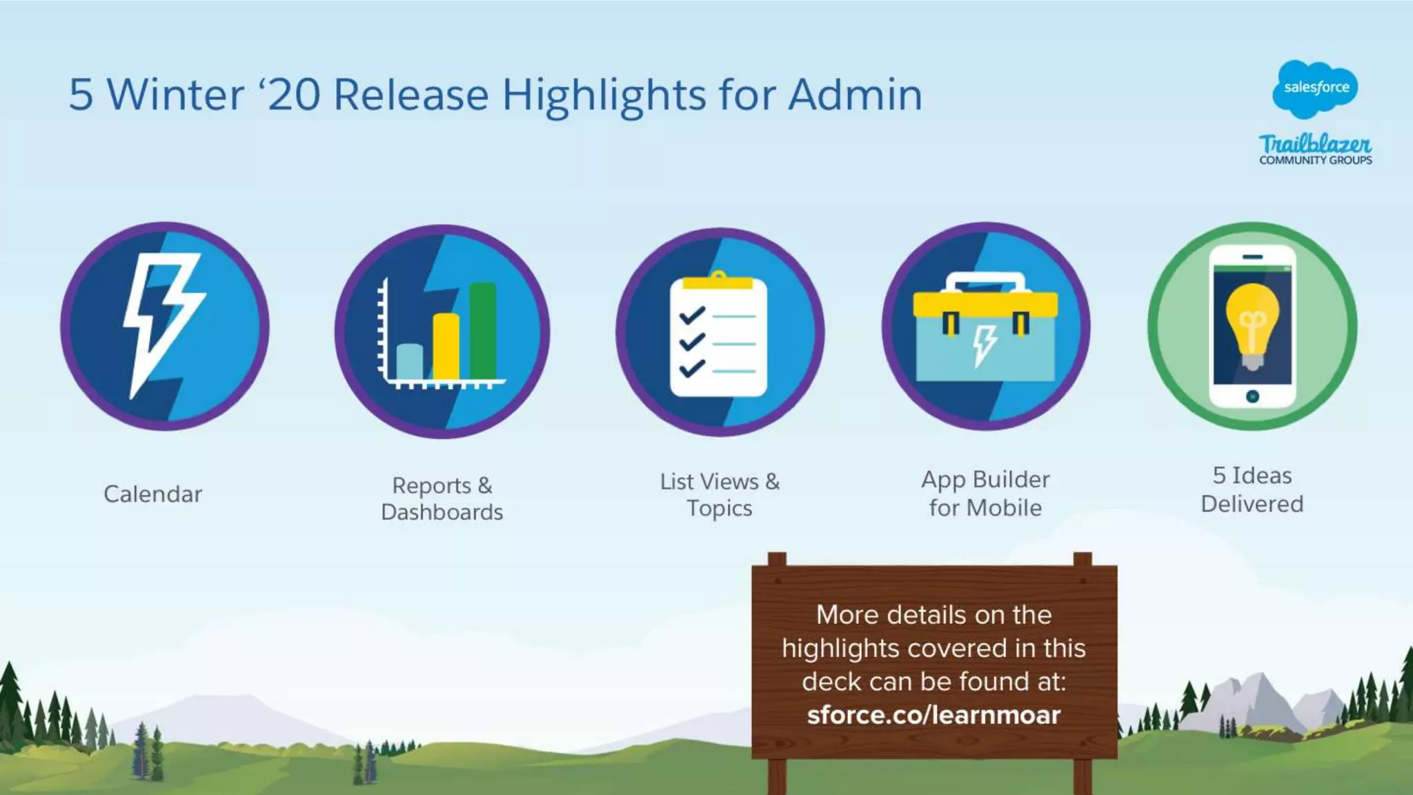 5 Winter ‘20 Release Highlights for Admin
 
