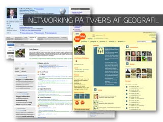 NETWORKING PÅ TVÆRS AF GEOGRAFI…
 
