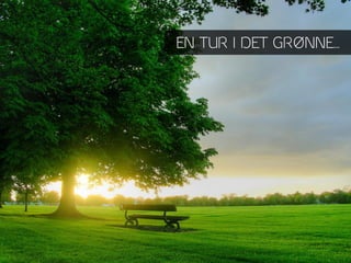 EN TUR I DET GRÇNNE…
 