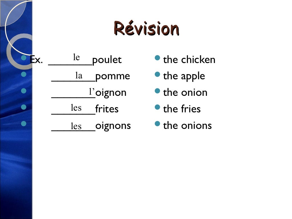 French