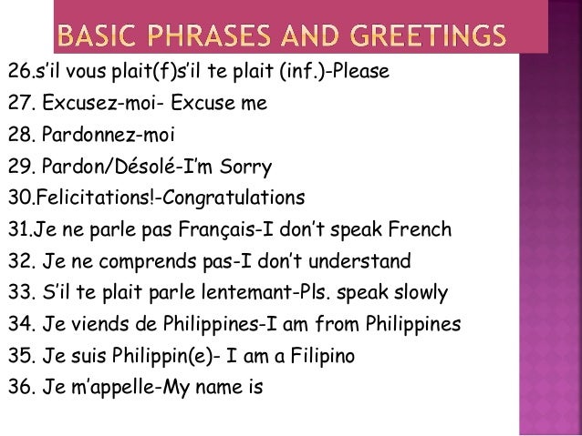 The French Language