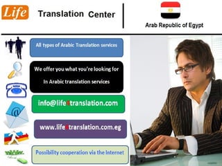 French arabic translator in egypt