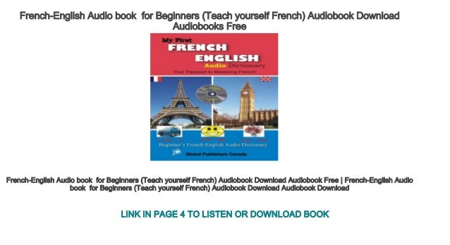 for french audio beginners books