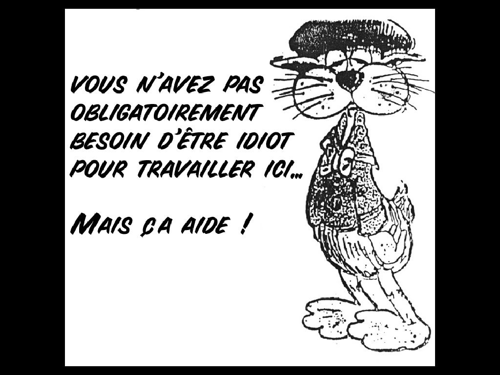 [ French Humour Blague Drole Fun Joke] Au Boulot