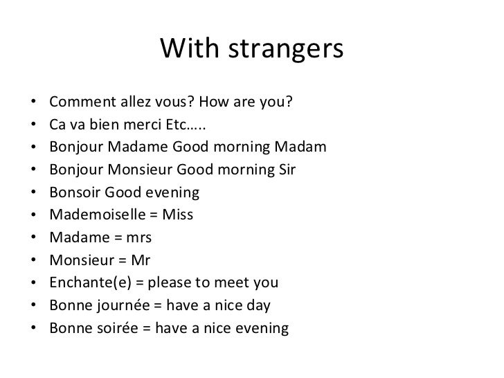 Que Veut Dire Good Morning Sir En Anglais