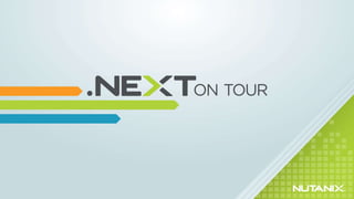 French .NEXT on Tour Keynote and Technical deck-libre