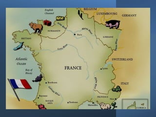 NORTHWESTERNREGION
The region includes famous provinces such
as, Brittany, Normandy & Loire valley.
As we know, northern w...