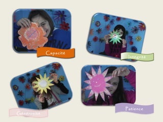 Capacité
                         Intégrité




                        Patience
Générosité
 