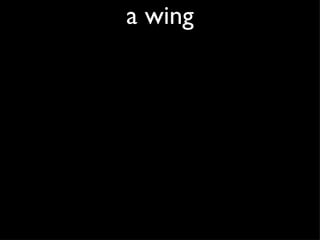 a wing 