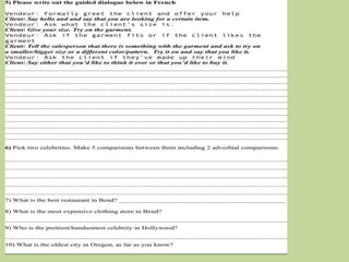 French 3 oat 3 practice