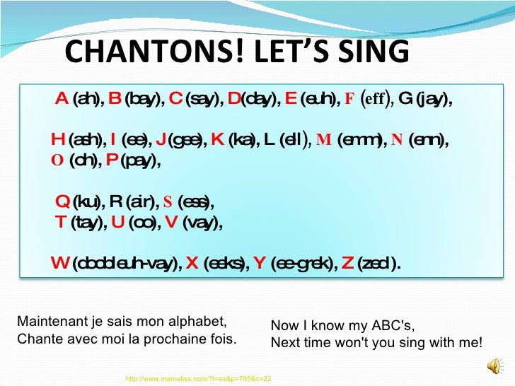 French L Alphabet