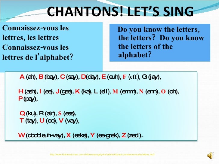 French L Alphabet