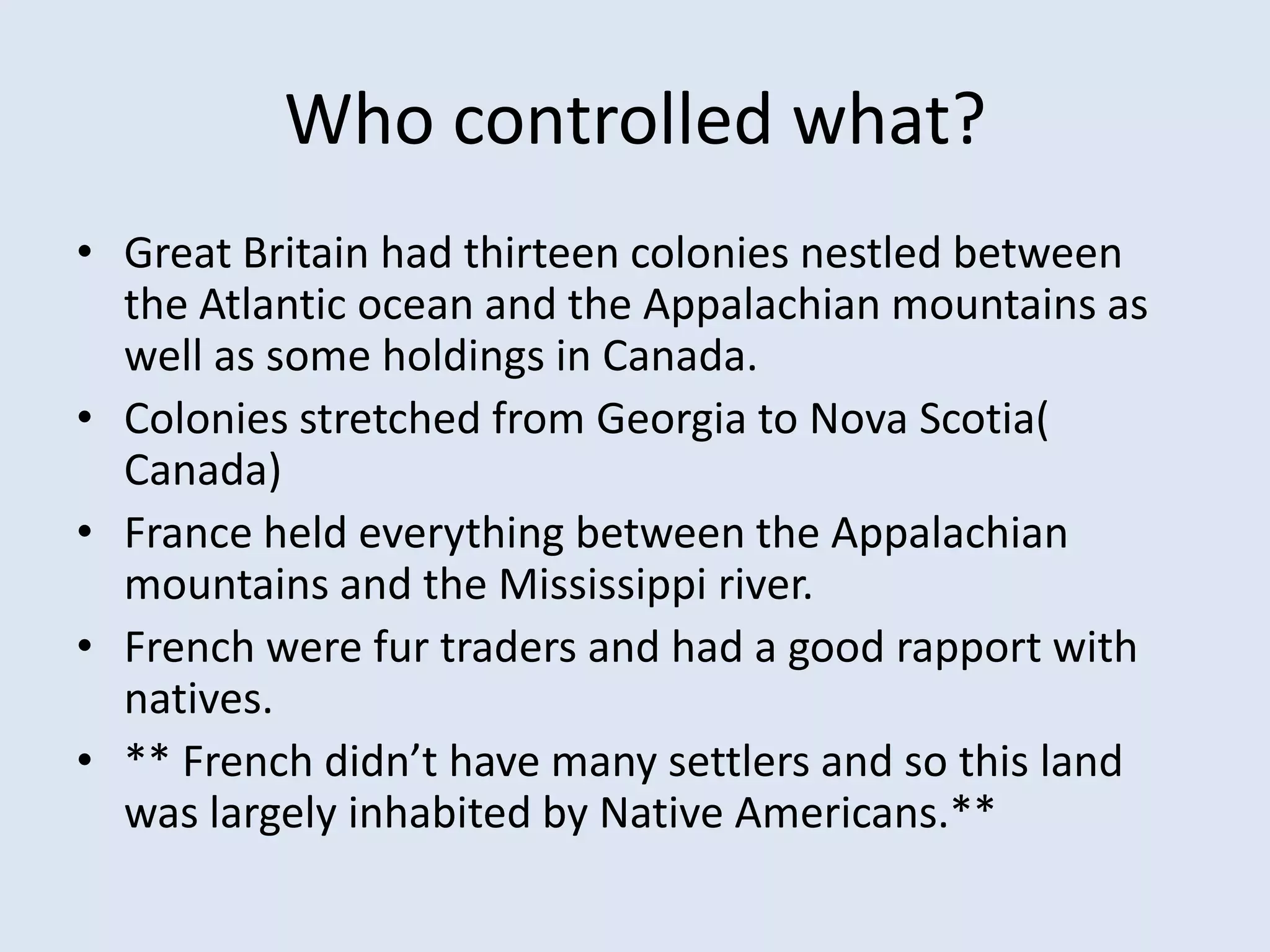 French and indian war | PPTX