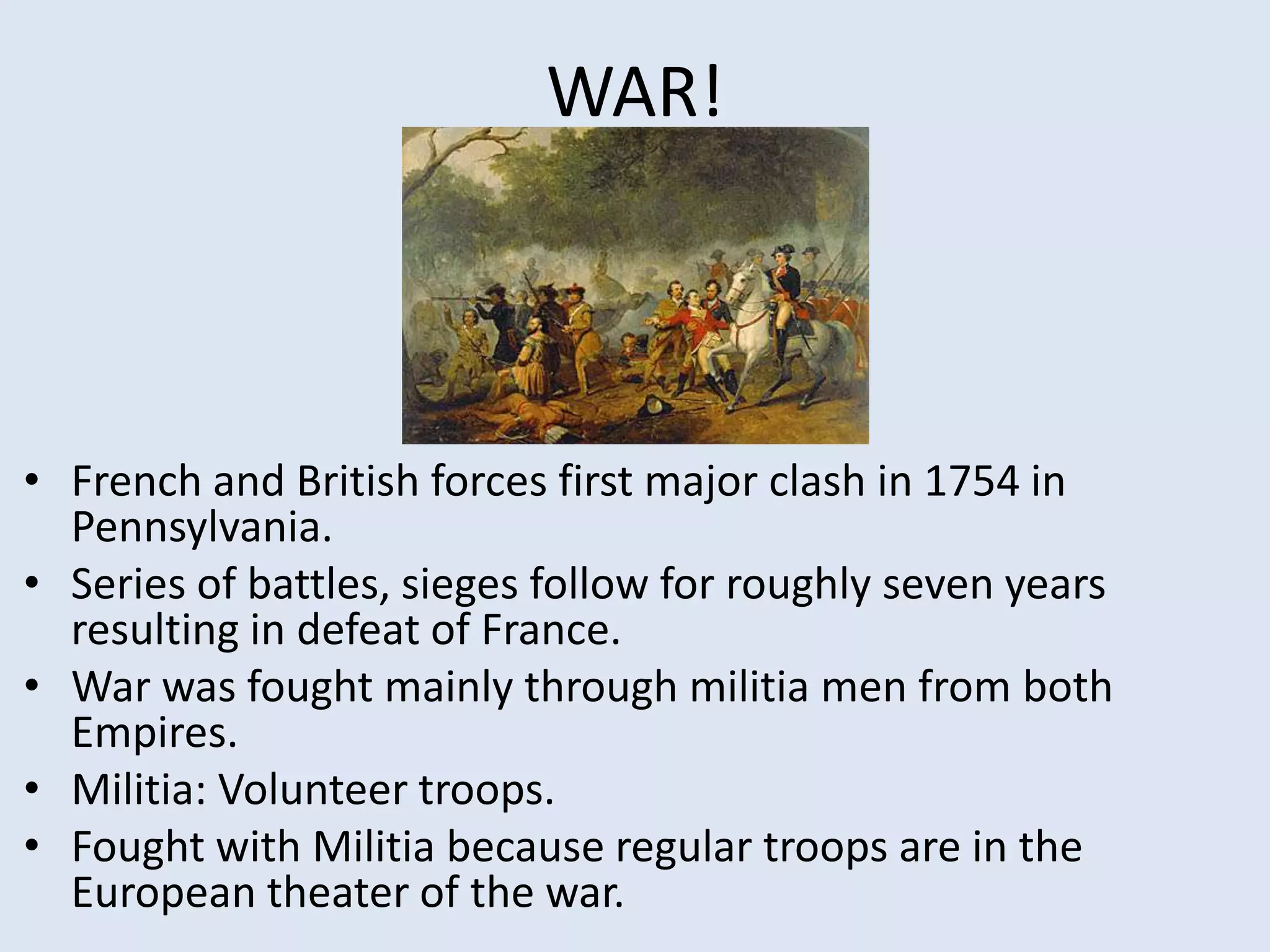 French and indian war | PPTX