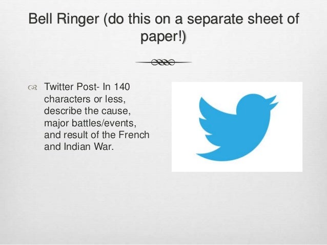 French and indian war research papers