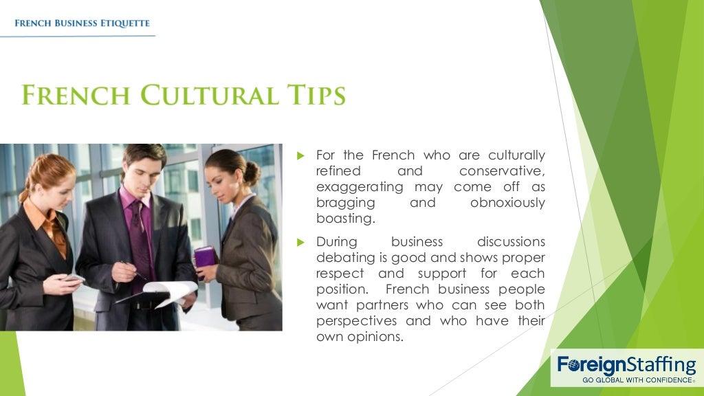 French Business Etiquette