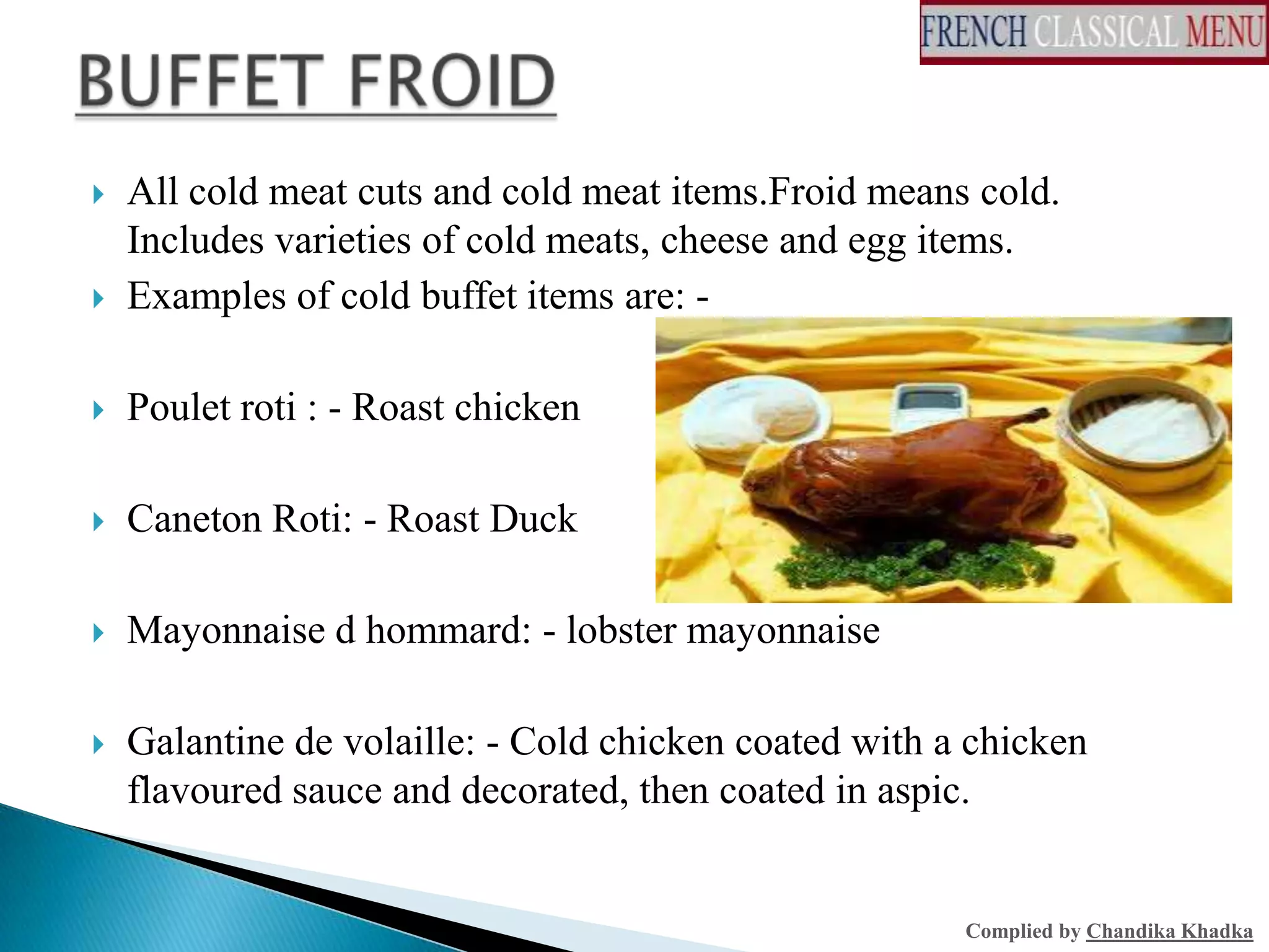 French classical menu (2) | PPTX