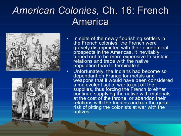 French colonies of north america