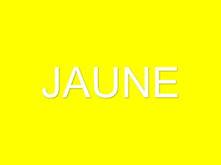 JAUNE
 