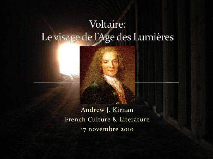 Voltaire Powerpoint Presentation
