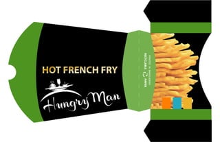 French fry- Food Box Design