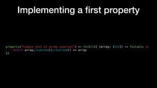 An introduction to property-based testing | PDF