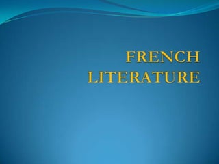 French literature  ckz1