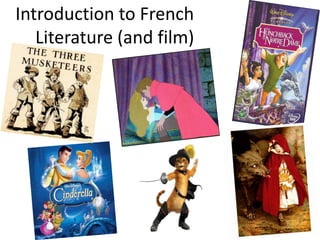 Introduction to French Literature (and film) 