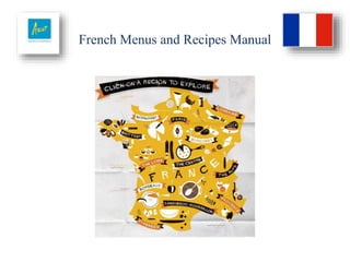 French Menus and Recipes Manual
 