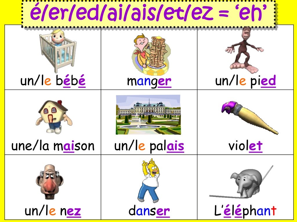 French phonics for Key Stage 2