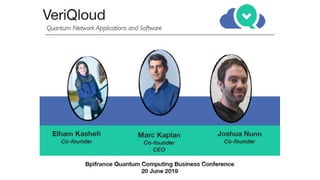French Q-Startups pitches: VeriQloud | PDF