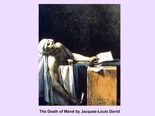 The Death of Marat by Jacques-Louis David 