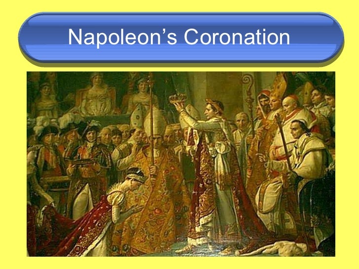 an analysis of the napoleon bonaparte crowned himself emperor of france On may 26, 1805, napoleon bonaparte was crowned the king of may 26 1805 – napoleon bonaparte is crowned king of italy ‘emperor of france’ and ‘king. an analysis of the napoleon bonaparte crowned himself emperor of france On may 26, 1805, napoleon bonaparte was crowned the king of may 26 1805 – napoleon bonaparte is crowned king of italy ‘emperor of france’ and ‘king.