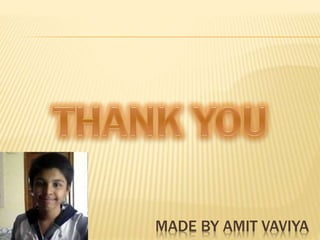 MADE BY AMIT VAVIYA
 
