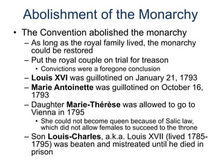 frenchrevolution. History of France and revolution ppt | PPT