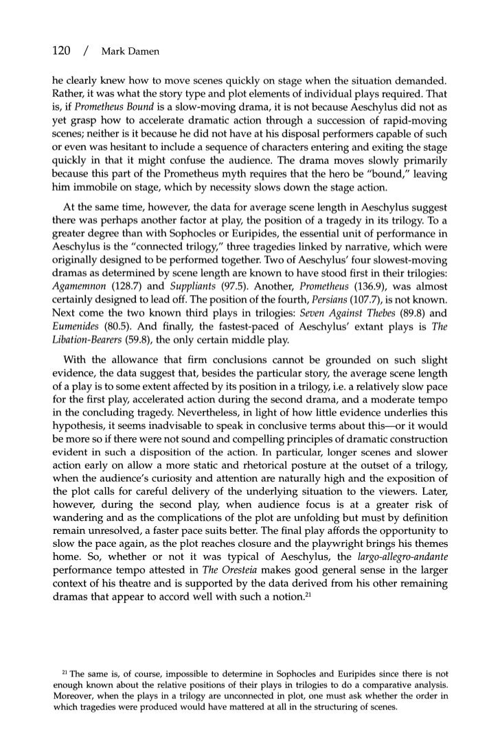 French scenes in greek tragedy, by mark damen