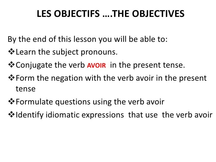 french-verb-avoir-in-the-present-tense