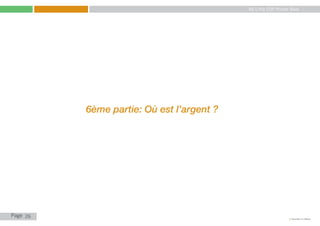 My Little COP Pocket Book
Kennedy Liti Mbeva
Page c
6ème partie: Où est l’argent ?
26
 