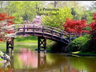 Le Printemps
Spring Time!!
 