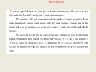 Sensor tipo hall
 